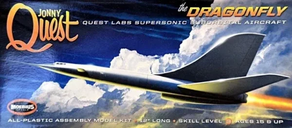 Jonny Quest The Dragonfly Quest Labs Supersonic Suborbital Aircraft Moebius Models | No. 946